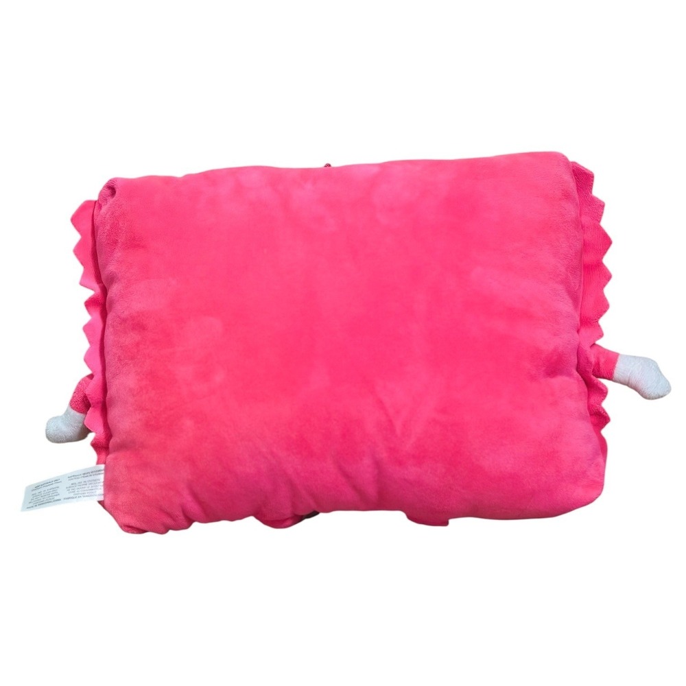 Ramen-San Shrimp Flavor Soft Plush Pillow Kawaii Pink Yellow Instant Noodle - Picture 2 of 8